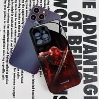 W-Warhammerss 40k Game Phone Case For Iphone 15 14 12 11 13 Pro Max Mini 8 X Xr Xs Puls Black Glass Cover iPhoneXR