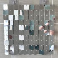 Shimmer Wall Backdrop Iridescent Silver Sequin Shiny Wall Panels Background For Birthday Party Wedding Marriage Decoration