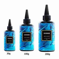 200g/100g/30g UV derva Ultravioletiniu spinduliu kietėjanti epoksidinė derva Crystal Clear Kietieji epoksidiniai klijai Saulės šviesoje aktyvuota derva, skirta pasidaryk pats papuošalams gaminti 100g