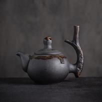 Japanese Ceramic Teapots Tea Kettle Stump Traditional Tea Pot Drinkware 240ml Ceramic  teapots