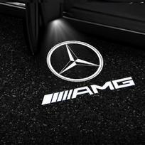 2x Automobilio durų LED projektorius Mercedes Benz Gls/glc/glb/gla/a/b/c/e-