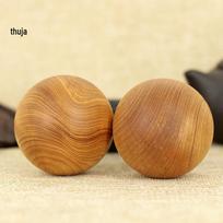 Premium Cypress Wooden Massage Fitness Ball - Hot Seller 4.0