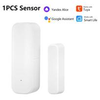 Tuya Smart WiFi Durų Jutiklis Belaidis Langų Jutiklis Namų Apsaugos Apsaugos Signalizacijos Sistema Valdymas Programėle Veikia su Alexa Google Home wifi door sensor