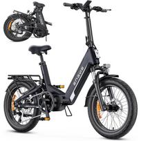 Elektrinis dviratis - ENGWE - L20 3.0 Pro - 250W variklis - 48V 15Ah baterija - Nuvažiuojamas atstumas 160 km juoda