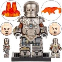 Geležinis žmogus MK1 žmogaus konstravimo kaladėlių žaislai minifigūrėlės Kaladėlės Lėlė