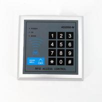 Apsaugos RFID artumo įėjimo durų užrakto valdymo sistema su 10 raktų jutiklio skaitytuvu AD2000-M mėlyna