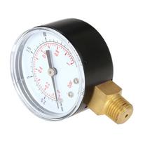 0 ~ 60 psi baseino filtro vandens slėgio matuoklis 1/4 colio BSPT sriegio manometras 1