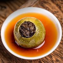 2016 m. Guangdong Xinhui Mandarine Puer Arbata Little Green Mandarine Shu Puer 100g