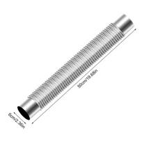 Wood Stove Pipe Stove Pipe Chimney Outdoor Camping Wood Fire Stove Heating Stove Boiler Exhaust Pipe Vent Hose