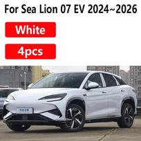 Car Fender For BYD Sealion 7 Accessories 2025 2025 2026 07 EV Baking Paint Anti-fouling Mudguards Mud Splash MudFlaps Protection balta