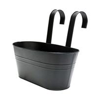 Lauko augalai Sodinamoji juoda metalinė geležis Kabantys gėlių vazonai Paklotai Turėklai Tvoros Kaušai Modernūs Boho sieniniai langai Laikikliai Kabliukai Veranda One Size