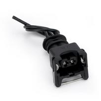 INJEKTORIAUS DINAMIKA BOSCH EV1 Pigtail Clip jungtis Kuro purkštuko jungtys daugeliui automobilių EV1 purkštuko kištukas