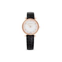 Swarovski Crystalline Wonder serijos laikrodis Kvarcinis mechanizmas Karvės odos apyrankė 35 mm Baltas ciferblatas 50 m atsparumas vandeniui Moteriški laikrodžiai 5653359 White Dial