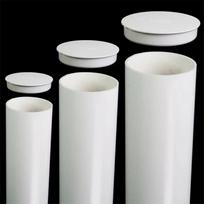 Sustiprintas PVC vidinis užkimšimo dangtelis Kanalizacijos vamzdžio apsauginis dangtelis Įdėklas 50-160mm PVC vidinis kamštis Vamzdžio dangtelis Apatinis vandens vamzdžio dangtelis 50mm