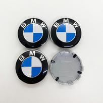 4 vnt. BMW lengvojo lydinio ratų centriniai dangteliai 68 mm