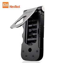 NexTool daugiafunkcinis atsuktuvas automobilio dviračio remontas Kompaktiškas „pasidaryk pats“ buitinių įrankių nešiojamasis veržliaraktis remontui juoda
