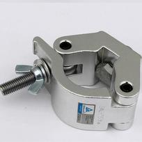 2 coliai 50mm fermos vamzdžio spaustukas Sunkiosios apkrovos spaustukas SWL 750kg Wing-nut silver