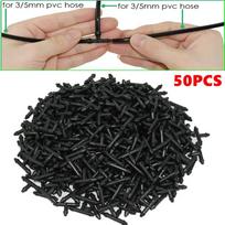 500-50 VNT. Plastikinis dygliuotas 3 krypčių T formos jungiklis 3/5 mm žarnai Laistymo vamzdis Žarnos jungtys Mikro laistymo sistema Sodo įrankiai