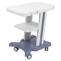 Medicininis vežimėlis su ratukais, mobilus ultragarso vežimėlis, atsparus smūgiams, skirtas odontologijos klinikoms, ligoninėms ir grožio salonams