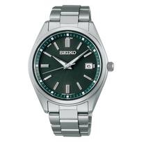 SEIKO SELECTION SBTM319 date green 10 ATM water stainless [Seiko Watch] Japanese-made men's wristwatch, solar-powered, radio-controlled, calendar,