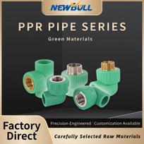 PPR vyriškos ir moteriškos sriegio alkūnės ir tiesios jungtys namų vandens vamzdžių jungiamosioms detalėms 20*1/2 Female Straight Connector