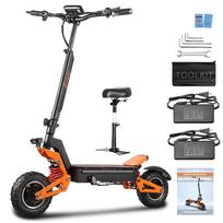 EU HOT TOURSOR X5 sulankstomas elektrinis paspirtukas, 5000 W variklis, 55 km/h, 50 km atstumas, 52 V / 26 Ah baterija, 11 colių padangos suaugusiems TOURSOR X5-5000W-52V