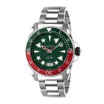 Gucci Nardymo laikrodis 45mm YA136222 žalia
