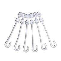 Plastikiniai augalai, segtukai, vyšnių pomidorų segtukai, daržovių vynmedžių kabliukai fiksuoti spaustukai sodo dekoravimo įrankiai 50Pcs