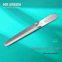 MR.GREEN Vokietiško nerūdijančio plieno U formos nagų dildė