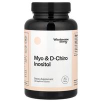 Mio-inozitolis ir D-Chiro-inozitolis daržovių kapsulės 120 vnt. 120 pcs - 1 ea