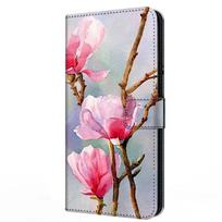 Gėlių Piniginė Odiniai dėklai Moto Edge 60 Pro, Stovas Atverčiamas Bamperis Moto Edge 60 Fusion, Piniginės Dėklai Odinis Dangtelis Edge 60Pro Moto Edge 60 Pro&Case & Strap