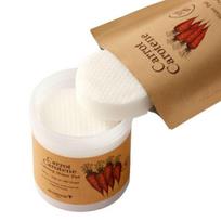 [SKINFOOD] Carrot Carotene Calming Water Pads Soothing Toner Pads for Sensitive Skin 250g 60 Pads