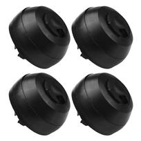 Kėliklio atramėlė 4 vnt. 0019979586 Juoda Mercedes-Benz W124 R129 W208 W210 W215