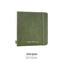 Cai Mo 300g Cotton Watercolor Sketchbook - Fine Grain, Thick, Blank Paper for Acrylics and Markers