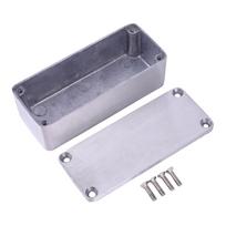 1590A Style Pedal Enclosure with Screws Guitar Effect Pedal Enclosure Aluminum Stomp Box Enclosure Musical Instrument Kit sidabras