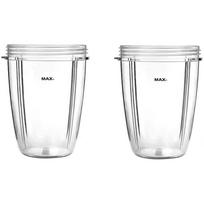24Oz puodeliai Nutribullet priedams 600W 900W trintuvo sulčiaspaudės maišytuvo atsarginės dalys(2 pakuotė) CHINA