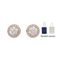 Swarovski Constella Earrings Round Cut Women earrings Rose-Gold 5636275 Box (Random Color)