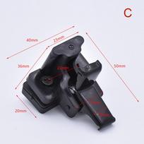 Ekskavatoriaus durų lango stiklo užsegamas užraktas, fiksatoriaus spaustukas, 40 mm, automobilio lango stiklo užraktas, elektromobilis