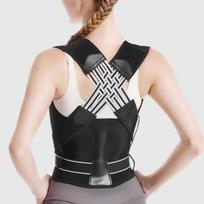 Adjustable Back Support Belt Posture Corrector Comfortable Spine Lumbar Hunchback Correction Unisex S 28-45kg juoda