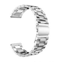 Stainless steel Strap for Samsung Galaxy watch 7/FE/6/5/4/gears3 20mm 22mm metal belt bracelet correa HUAWEI GT 5 4 3 Pro Band 20mm watch strap sidabras
