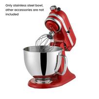 Skirta Kitchenaid Classic&Artisan serijos 4.5QT/5QT maišytuvui 304 nerūdijančio plieno maišytuvui, dubeniui, galima plauti indaplovėje CHINA