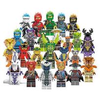 24 go Minifigūrų rinkinys Kai Jay Sensei Wu Master statybos spalvingos