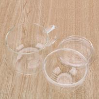 Birių lapų arbatos sietelio kavos filtras su infuzatoriumi ir karščiui atspariu stikliniu arbatos puodeliu dangteliu with Infuser and Lid