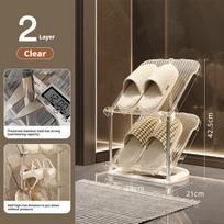 Shoe Cabinet Multi-Layer Transparent Shoe Rack Magazine Rack Home Storage Supplies Save Space Shoe Rack Cabinet Organizer