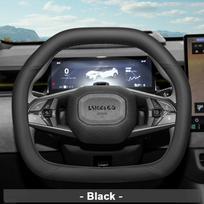 For Lynk & Co Z20 2026 Z10 2026 2026 Car Auto Steering Wheel Cover Anti Slip and Breathable Accessories Double D Type juoda