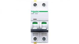 Automatiniu jungikliu 2P B 25A 6kA AC iC60N-B25-2 A9F03225