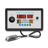 Naujas išmanusis termostatas skaitmeninis ZFX-W9002 termostatas, temperatūros drėgmės valdymo inkubatorius 360 automatinis kiaušinių sukimas 12V