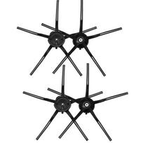 Roborock S7 / T7S / T7S Plus G10 4 vnt. Juodas šoninis šepetėlis 4pcs Black Side Brush