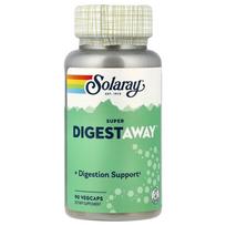 Solaray Super Digestaway Digestion Support 90 Vegetable Capsules 90 pcs - 1 ea