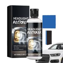 Automobilio priekinių žibintų lęšių įbrėžimų taisymo skystis 100 ml, automobilių priekinių žibintų atkūrimo priemonė, automobilių priekinių žibintų atkūrimo rinkinys, automobilių detalių priežiūra CHINA